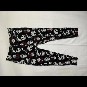 Halloween Themed Leggings with Jack Skellington and Friends